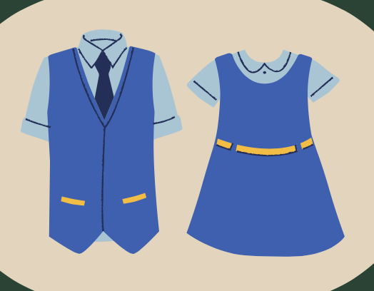 Uniforme scolaire et chaussures